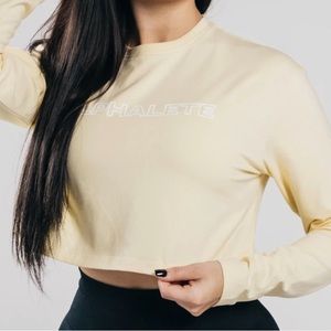 Alphalete Outlined Long Sleeve Crop